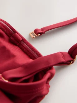 Next Vin de baies - Maillot de bain bandeau à volants avec contrôle du ventre Sale