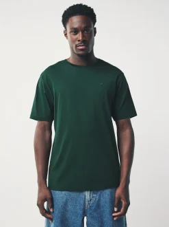 Next - Ajustement régulier - T-shirt 4 Pack Violet / Bleu bleu marine / Orange / Vert Hot