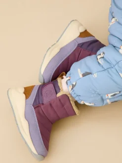 KIDLY by MORI Violet - Bottes de neige matelassées Outlet