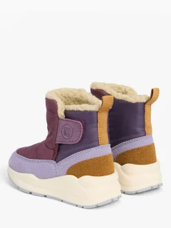KIDLY by MORI Violet - Bottes de neige matelassées Outlet