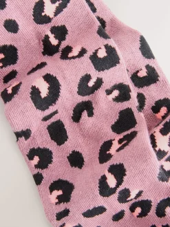 Next Violet - Collants en coton riche en imprimé animal Sale