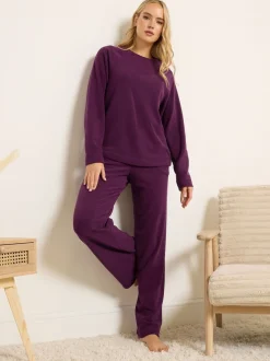 Long Tall Sally Violet - Jogging en micropolaire