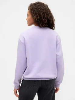 Gap - Sweat décontracté à logo Violet Outlet