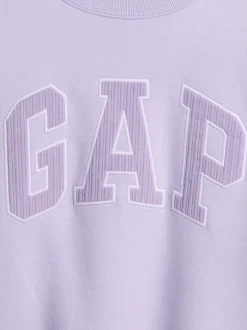 Gap - Sweat décontracté à logo Violet Outlet