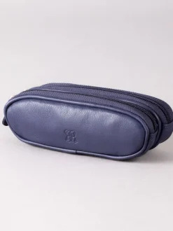 Lakeland Leather - Étui Lakeland en cuir à deux verres Violet Discount