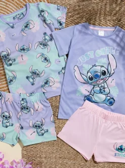 Vanilla Underground Violet - Lot de 2 pyjamas Lilo & Stitch fille Disney Online