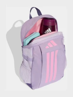 adidas - Sac à dos enfant à 3 rayures Violet clair Outlet