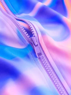 Next Violet dégradé - Ensemble bikini et chouchou Sunsafe Rash Gilet (3-16ans) Discount