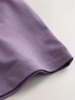 Next - T-shirt Manches courtes (3-16ans) Violet doux Outlet