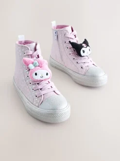 Next Violet Hello Kitty et Friends - Baskets montantes à lacets Clearance