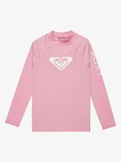 Roxy Violet lilas - Girls Wholehearted à logo à manches longues Hot