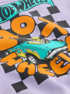 Next Violet lilas - Sweat-shirt Hot Wheels à Col rond (9mois-8ans) New