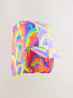 Next Violet motif arc-en-ciel - Chapeau de légionnaire de natation (3mths-10yrs) Outlet