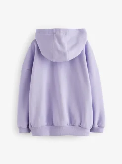Next - Sweat à capuche zippé (3-16ans) Violet poudré Online