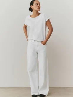 Next Violet/bleu/jaune beurré/rose/blanc - Lot de 5 T-shirts à mancherons Best