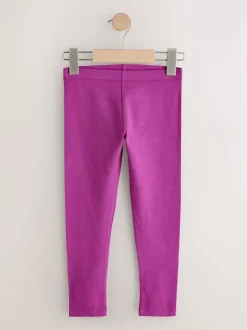 Next Violet/éclaboussures - Lot de 5 leggings (3-16ans)