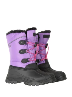 Mountain Warehouse Violet/noir - Whistler Adaptive Snow Bottes Discount