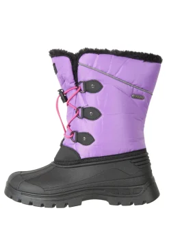 Mountain Warehouse Violet/noir - Whistler Adaptive Snow Bottes Discount