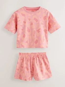 Next Violet/orange - Lot de 3 pyjamas (3-16ans)