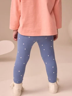 Next Violet/rose - Lot de 3 leggings (3mois-7ans) Clearance