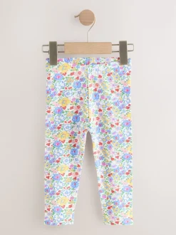 Next Violet/rose - Lot de 3 leggings (3mois-7ans) Clearance