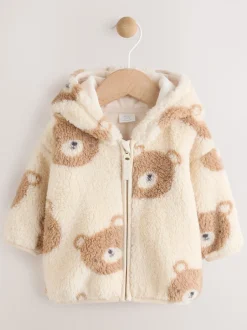 Next Visage Nature d’ours - Veste zippée en polaire (0mois-2ans) Hot