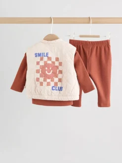 Next Visages neutres - Ensemble Gilet et Leggings bébé (0mois-2ans) Best