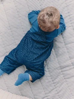 Next Vérification bleue - Ensemble salopette et body bébé en velours côtelé (0mois-2ans) Sale
