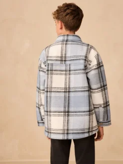 Next Vérification bleue - Veste-chemise doublée (3-16ans)