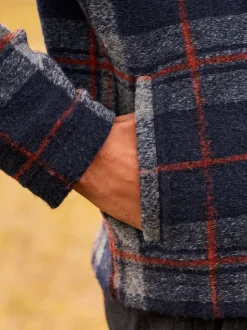 Next Vérification Brown - Polaire à col cheminée zippé Hot