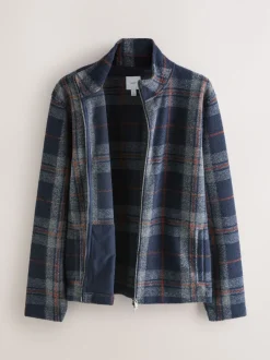 Next Vérification Brown - Polaire à col cheminée zippé Hot