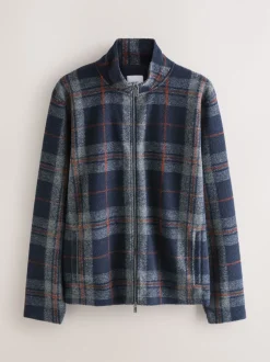 Next Vérification Brown - Polaire à col cheminée zippé Hot