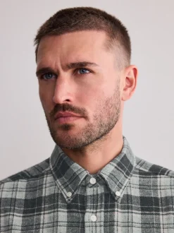 Next - Chemise à carreaux Signature à manches longues Vérification grise Hot