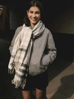 Next Vérification Monochrome - Écharpe épaisse Hot