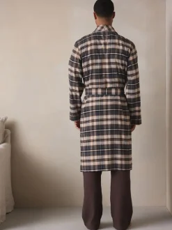 Next Vérification neutre - Robe de chambre tissée Outlet