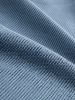 Next Vérification noire - Ensemble pyjama texturé confortable Motionflex à poignets Clearance