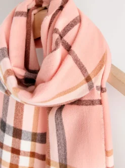 Next Vérification rose - Écharpe épaisse Discount