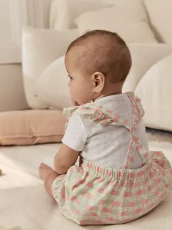 Next Vérification rose - Ensemble Salopettes et Body BÉBÉ 2 Pieces (0mois -2ans) Hot