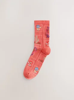 Next Western neutre Texture - Paquet de chaussettes de cheville 3 Best