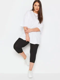 Yours Curve Cycling 2 Pack Leggings Online