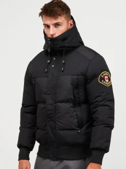 Zavetti Canada Mens Aylmer Bomber Parka Veste Clearance